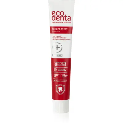 Ecodenta Gum Protection pastă de dinți cu ulei din arbore de ceai 100 ml