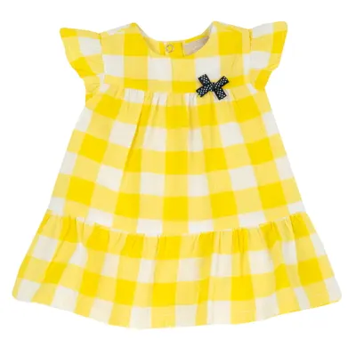 Rochie copii Chicco, Alb Cu Galben, 05693-66MFCO