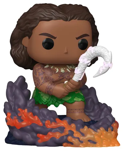 Figurină Funko POP! Disney: Moana - Maui (Glows in The Dark) #1764