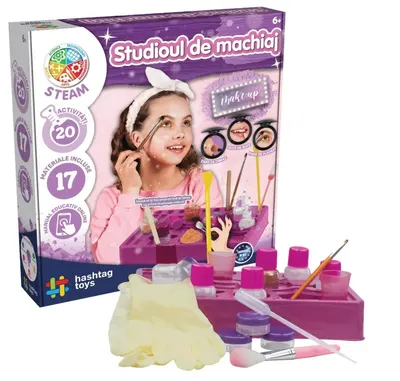 Set pentru copii Hashtag Toys - Makeup Studio
