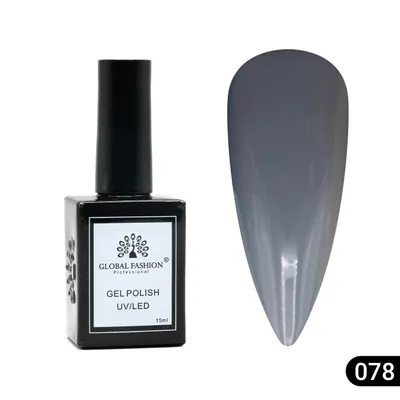 Oja semipermanentă Global Fashion, Gel polish Elite Glow 15 ml, 78 Engros