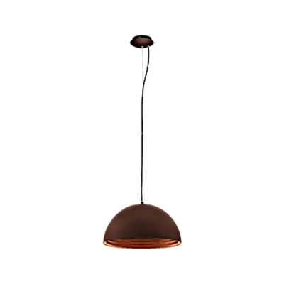 Panderas Pendant luminaire Ø350 60W schokobr./copperIP20