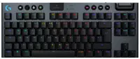 Tastatură gaming Logitech - G915 X Lightspeed TKL Tactile, wireless, RGB, negru