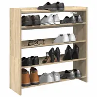 Gossi pantofar, stejar sonoma, 80x25x81 cm, lemn prelucrat