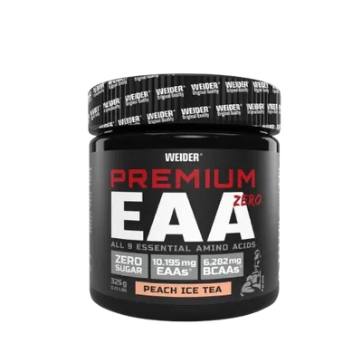Aminoacizi esentiali pulbere cu aroma de Peach Ice Tea Premium EAA, 325g, Weider