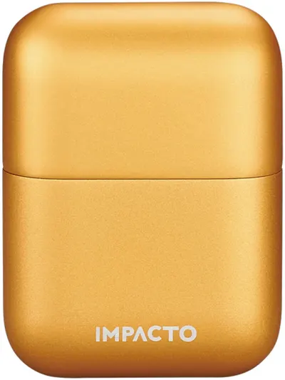 Aparat de ras Cocco - Impacto IMPS, 3 capete, IPX7, auriu