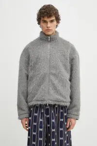 MKI MIYUKI ZOKU geaca Faux Alpaca Track Jacket