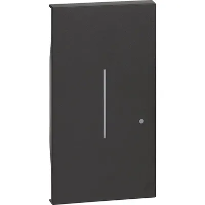 Tasta iluminabila pentru referinta K4411CM2 Bticino Living Now KG33M2, negru