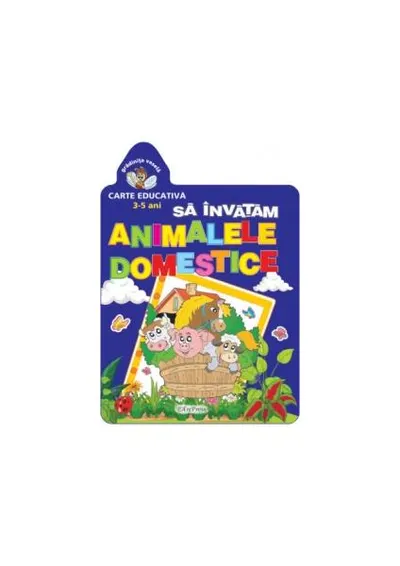 Să învățăm animalele domestice (5-7 ani). Grădinița veselă. - Paperback brosat - ***