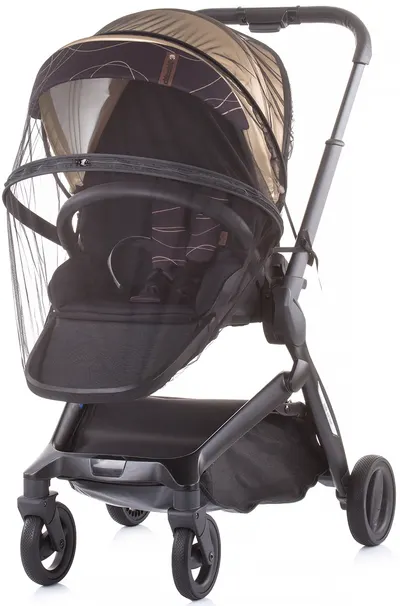 Plasă pentru cărucior Chipolino - Luxury, negru