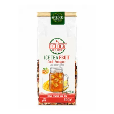 5 O'Clock ICE TEA FRUIT Cool Summer 80g