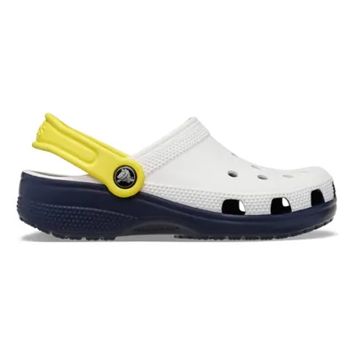 Saboti Crocs Toddler Classic Retro Sport Clog Alb - White