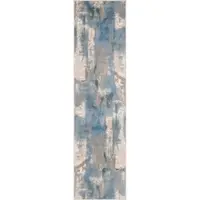 Covor tip traversă albastru deschis 80x300 cm Sensi Zashi – FD