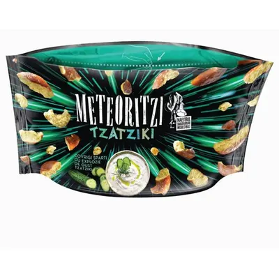 Meteoritzi, Covrigi sparti cu gust de tzatziki Alka, 75g Engros