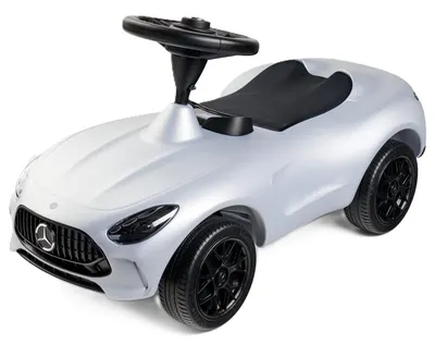 Mașină de călărit BIG Bobby Car - Mercedes-AMG GT, argintiu