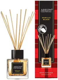 Bețișoare parfumate Areon Tartan - Vanilla Black, 50 ml