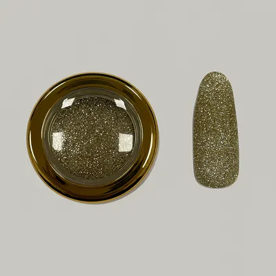 Glitter Unghii Nailsup Auriu