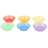 Set de 6 boluri translucide colorate pentru activitati senzoriale