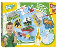 Set de figuri de animale sălbatice Totum DIY