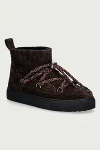 Inuikii Classic Low Camouflage pentru femei din piele întoarsă