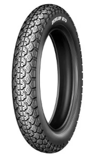 Dunlop K 70 ( 4.00-18 TT 64S Roata spate, Roata fata )
