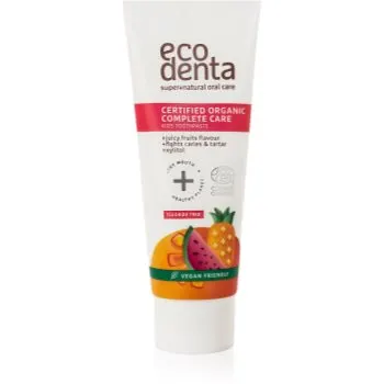 Ecodenta Organic Kids Certified Organic Juicy Fruit pasta de dinti pentru copii