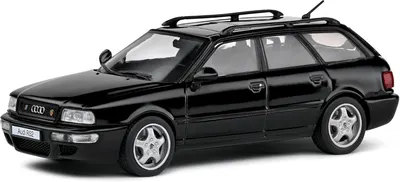 Model de colecție SOLIDO Modern: Mașini - Audi Avant RS2 (Black) (1995)