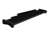 Masa lunga bord camion compatibila cu MAN TGX (01.2007-12.2020), Negru cu cusatura albastra