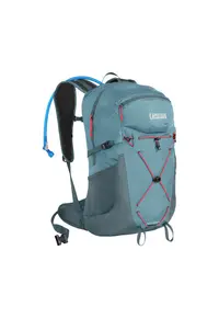 Rucsac Women's Fourteener™ 24 Hydration Hiking Pack with Crux® - Smoke Blue/Fiery Coral