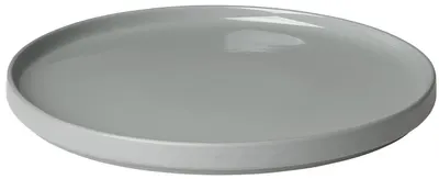 Farfuria principală Blomus - Pilar, 27 cm, gri deschis