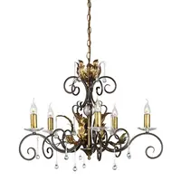 Corp de iluminat suspendat, lustra Amarilli 5 Light Chandelier – Bronze/Gold