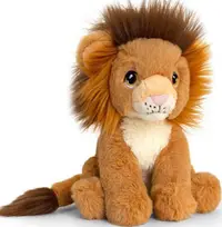 Jucarie ecologica de plus Keel Toys Keeleco - Leu, 18 cm