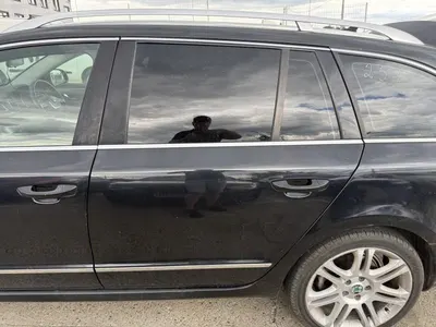 Portiera usa spate stanga culoare negru - lf9r Skoda Superb facelift (2013-2015)