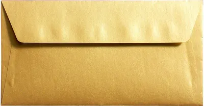 Plic poștal Favini - DL, auriu, 10 buc.