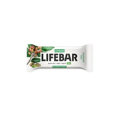 Baton cu chia si fistic bio 40g Lifebar