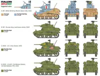 Kit de construit - Tanc M3/M3A1 Stuart
