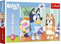 Puzzle pentru copii Trefl din 30 piese - E mereu distractiv cu Bluey