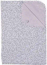 Scutec din bumbac Bebe-Jou - Fabulous Zebra, 100 x 75 cm