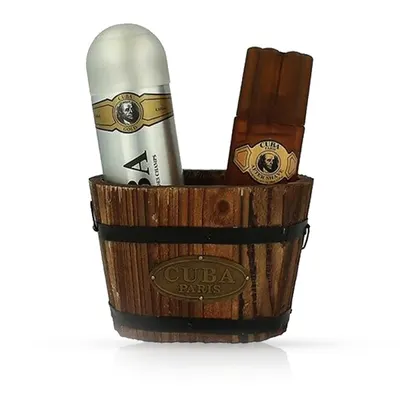 Set deodorant spray 200 ml + after shave Cuba 100 ml - CUBA - pentru barbati - Paris Gold