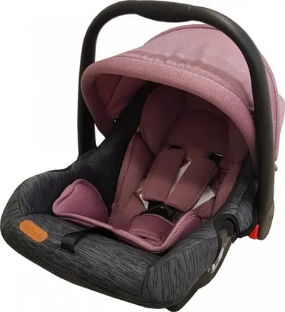 Scaun auto Baby Care Pro Mov Gri 0-13 kg, Maner reglabil, Captuseala confortabila, Omologare R-129 i-Size