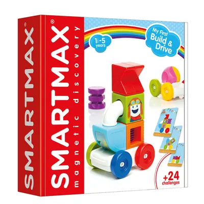 Joc magnetic, Smart Max, Primul meu proiect, 8 piese