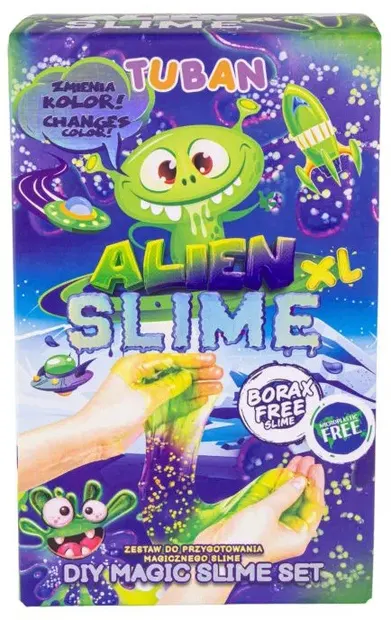 Set creativ Tuban - Alien XL, Fă-ți propriul slime magic