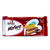 Napolitane Balconi Wafers cu cremă de cacao, 30 bucati Engros