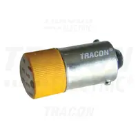 Sursa LED de semnalizare, galbena NYGL-ACDC24Y 24V AC/DC, Ba9s