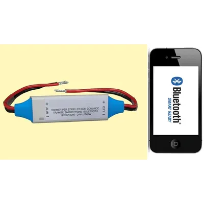 Dimmer ( variator) banda led 12V / 24V 144/288w monocolor control Bluetooth