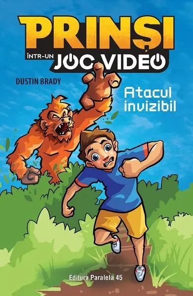 Atacul invizibil. Prinși într-un joc video (Vol. 2) - Paperback brosat - Dustin Brady