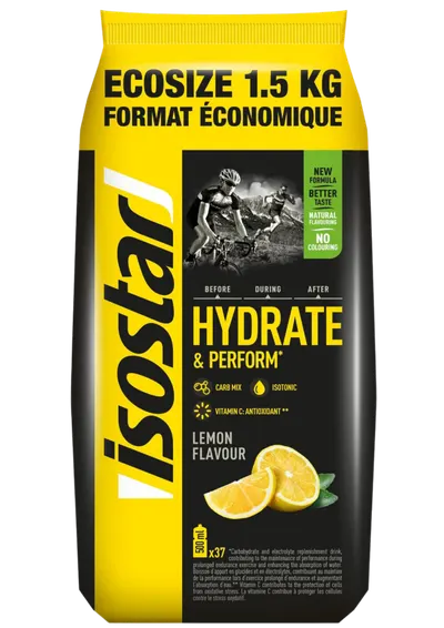 Pudra izotonica Lemon Ecosize, 1.5kg, Isostar