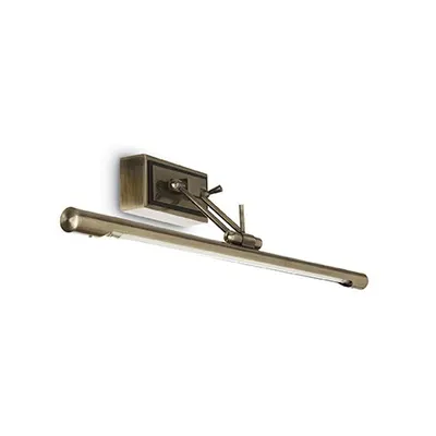 Aplica Mirror 50 Mica, 1 neon, dulie T4, L:570 mm, H:160 mm, Alama antica