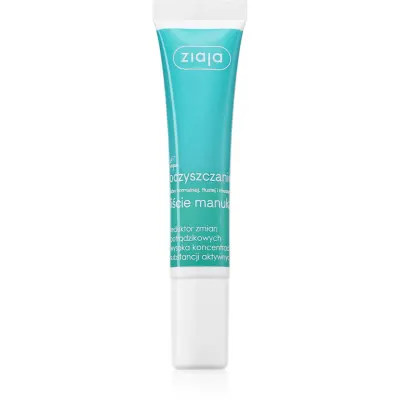 Ziaja Manuka Tree Purifying cremă de zi și de noapte, cu efect de netezire impotriva acneei 15 ml