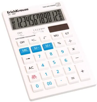 Calculator de birou Erich Krause - CC-352, Afisaj cu 12 cifre